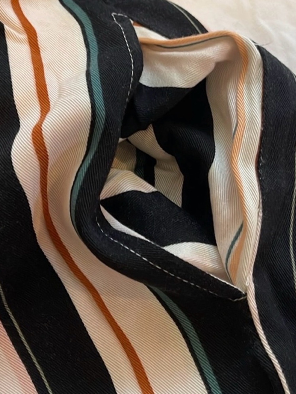 Wild Fable Rayon Striped Wide-Leg Jumpsuit Sleeveless Pockets XL NWOT - Picture 9 of 12